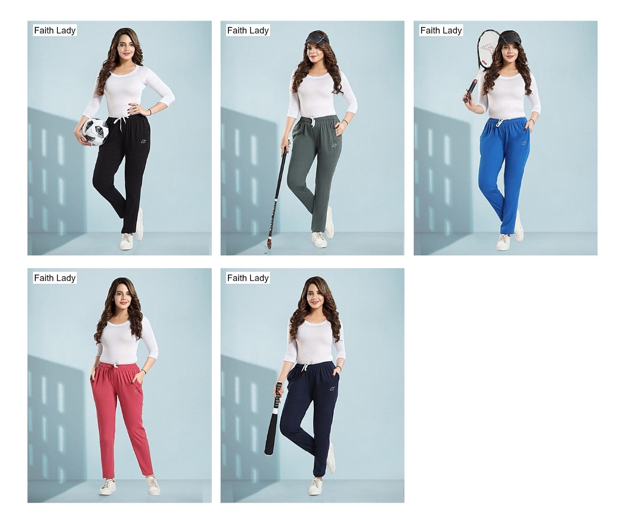 Subtle Logo Faith Lady Sinker Women Night Lower Supplier