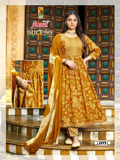 Sucess Vol 2 Master Rayon Readymade Pant Style Suits Supplier Ahmedabad