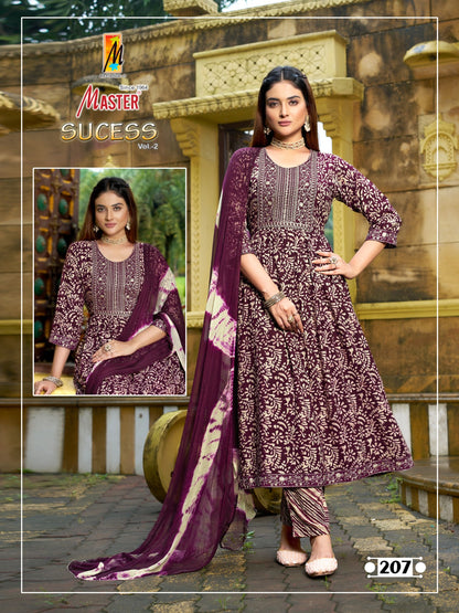 Sucess Vol 2 Master Rayon Readymade Pant Style Suits Supplier Ahmedabad