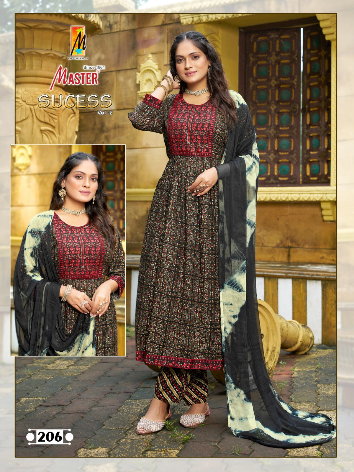 Sucess Vol 2 Master Rayon Readymade Pant Style Suits Supplier Ahmedabad