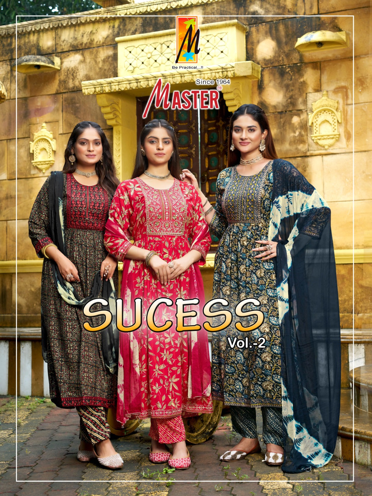 Sucess Vol 2 Master Rayon Readymade Pant Style Suits Supplier Ahmedabad