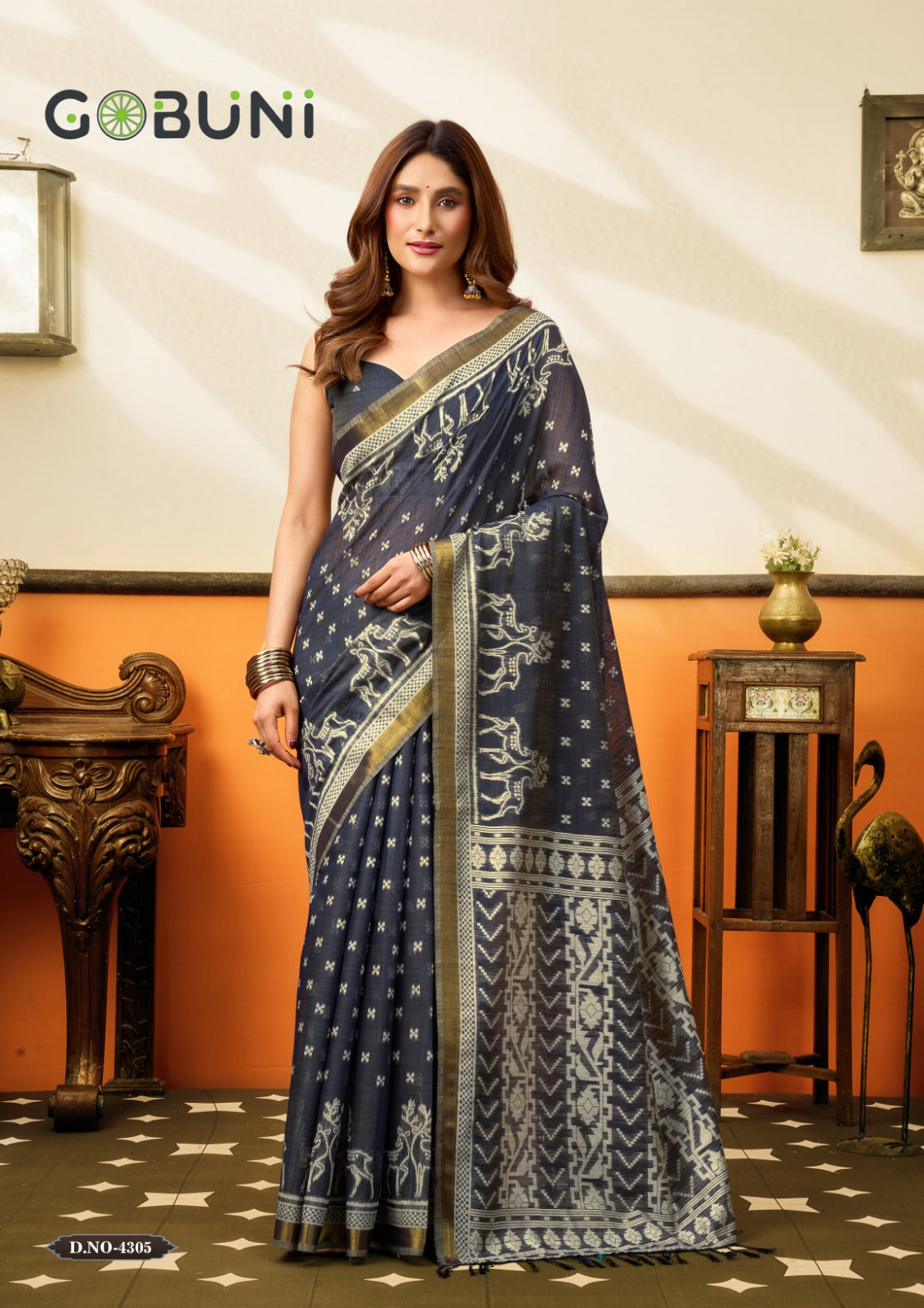 Suchi Gobuni Cotton Sarees Wholesaler