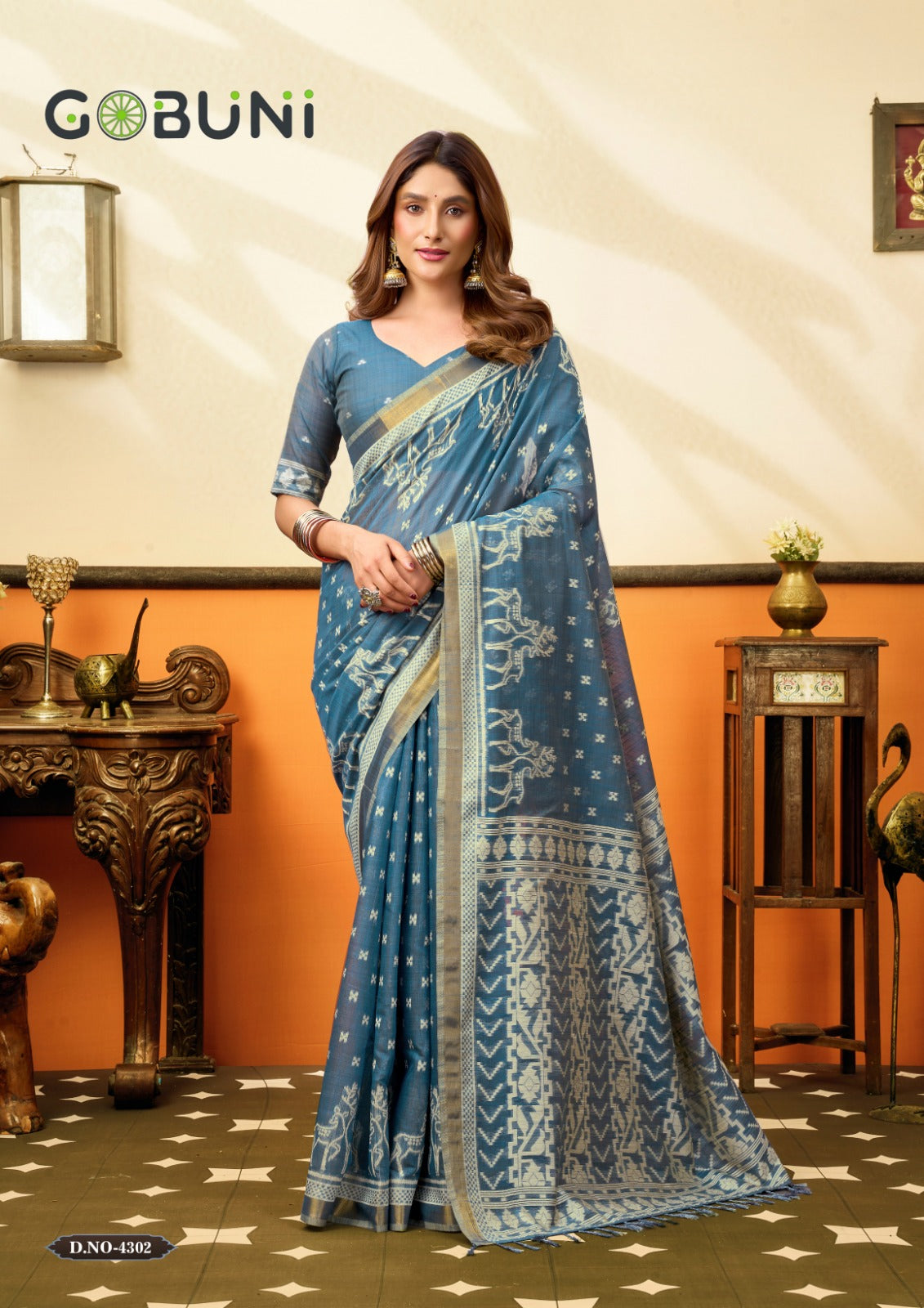Suchi Gobuni Cotton Sarees Wholesaler
