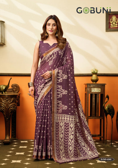 Suchi Gobuni Cotton Sarees Wholesaler