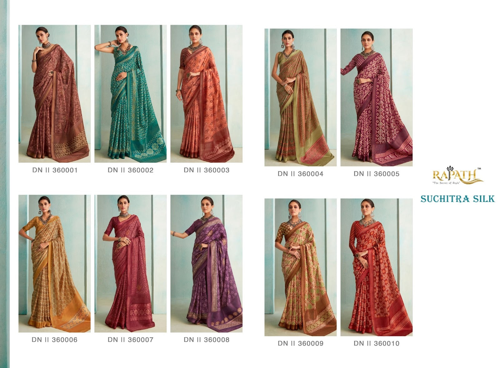 Suchitra Silk Rajpath Sarees Supplier