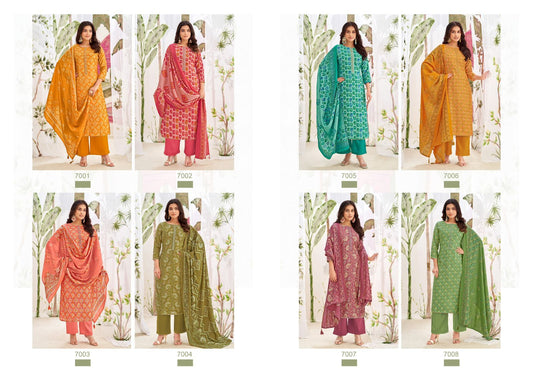 Sudhriti Vol 7 Salvi Fashion Modal Silk Pant Style Suits Exporter Gujarat