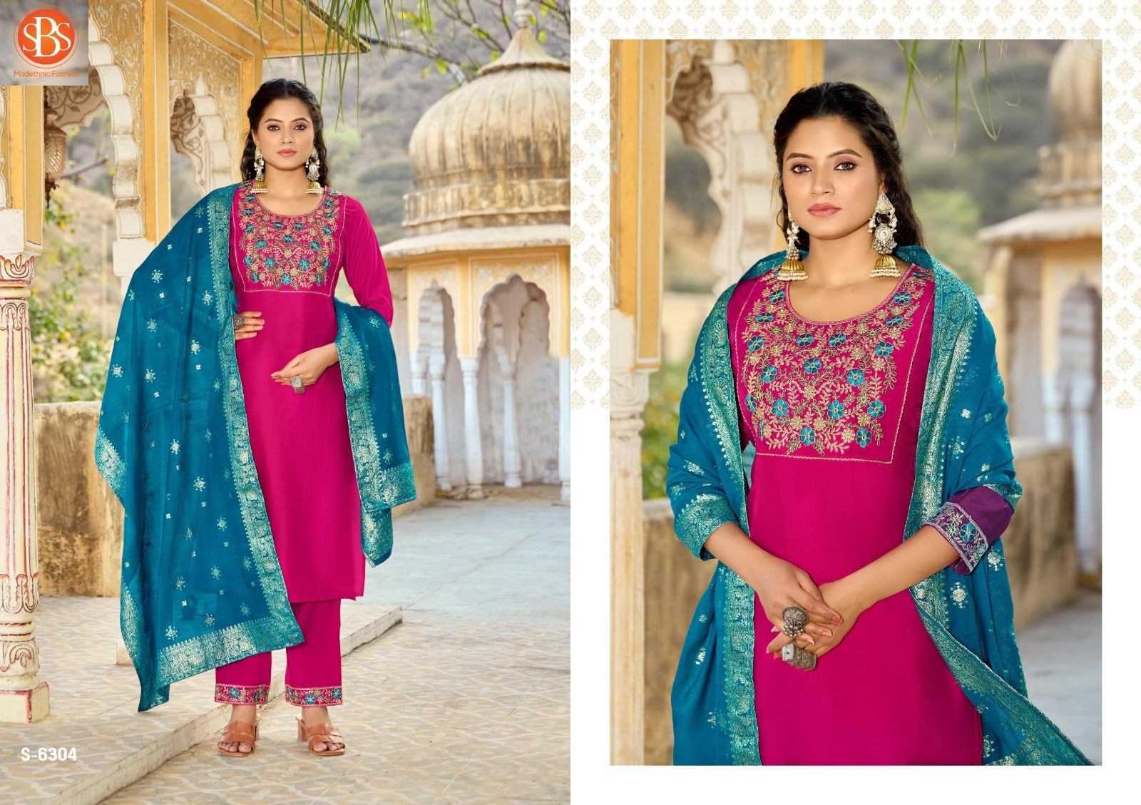 Sudiksha Sbs Roman Silk Readymade Pant Style Suits Wholesale Price