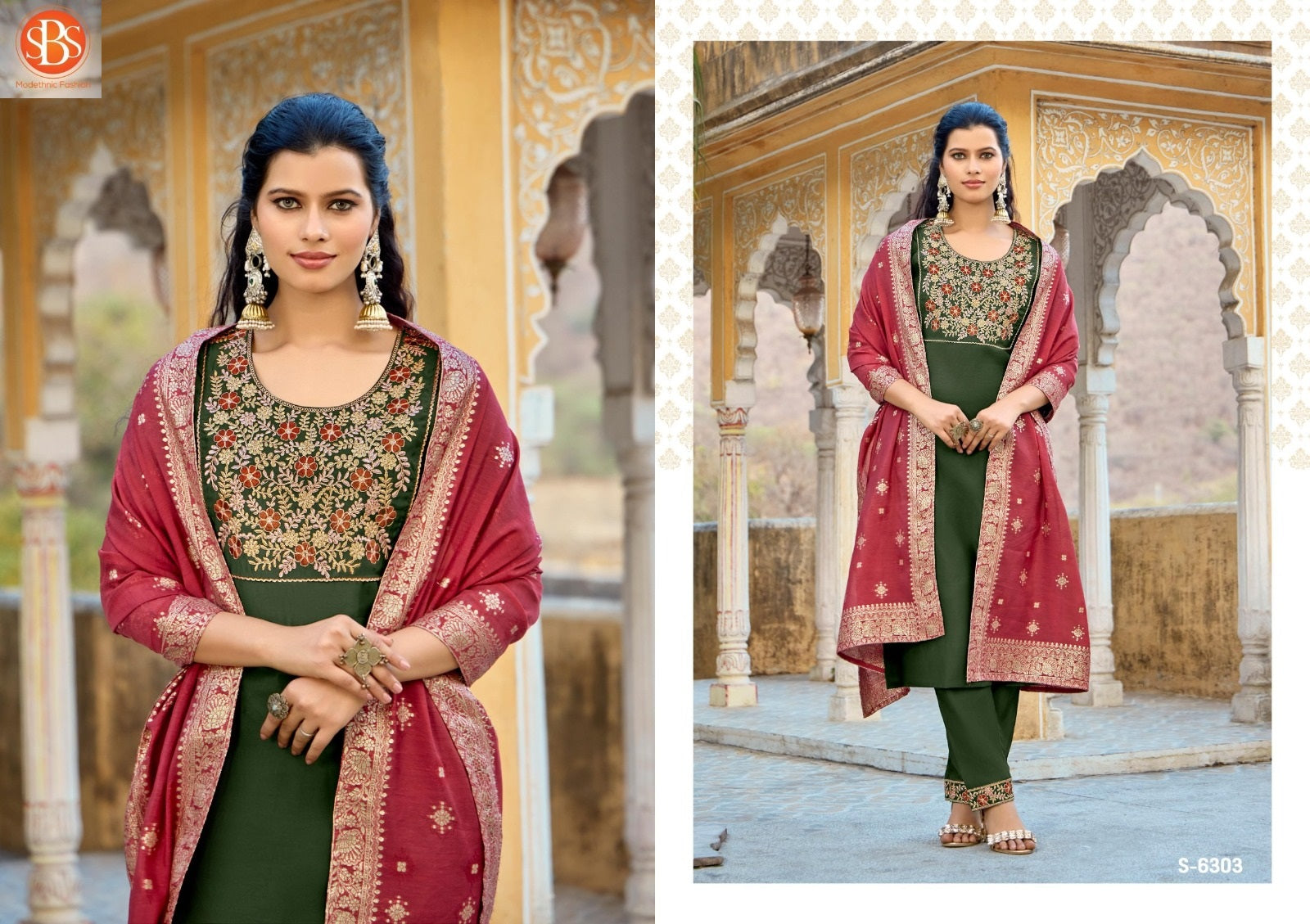 Sudiksha Sbs Roman Silk Readymade Pant Style Suits Wholesale Price