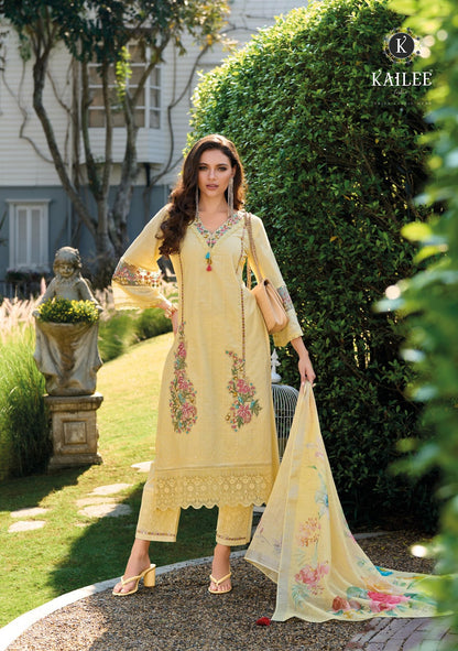 Suffy Vol 2 Kailee Fashion Pure Cotton Pakistani Readymade Suits Exporter