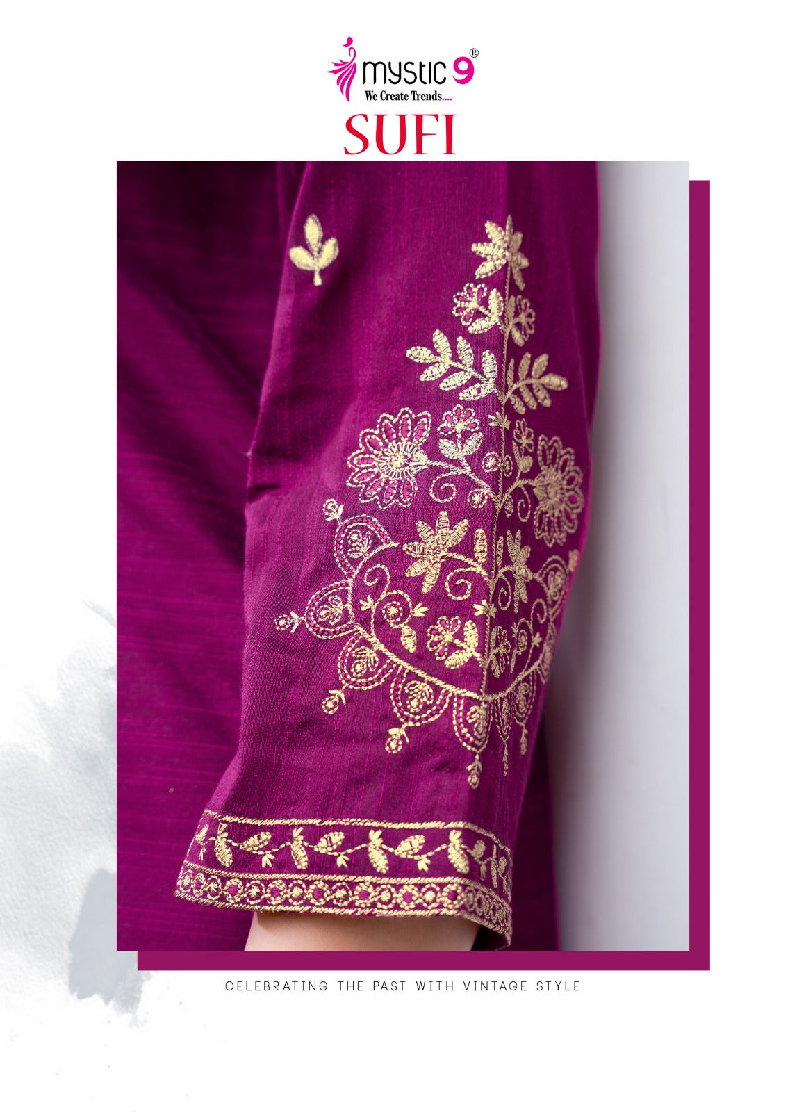 Sufi Vol 2 Mystic 9 Banglori Silk Readymade Pant Style Suits Wholesaler Gujarat
