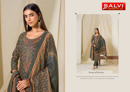 Sufi Winter Vol 2 Salvi Fashion Viscose Pashmina Suits Supplier Gujarat