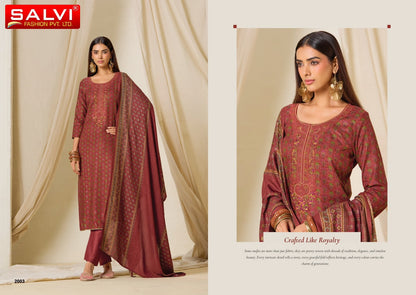 Sufi Winter Vol 2 Salvi Fashion Viscose Pashmina Suits Supplier Gujarat