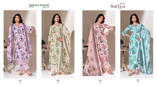 Sufiya Khuda Baksh Prints Lawn Karachi Salwar Suits Manufacturer Gujarat
