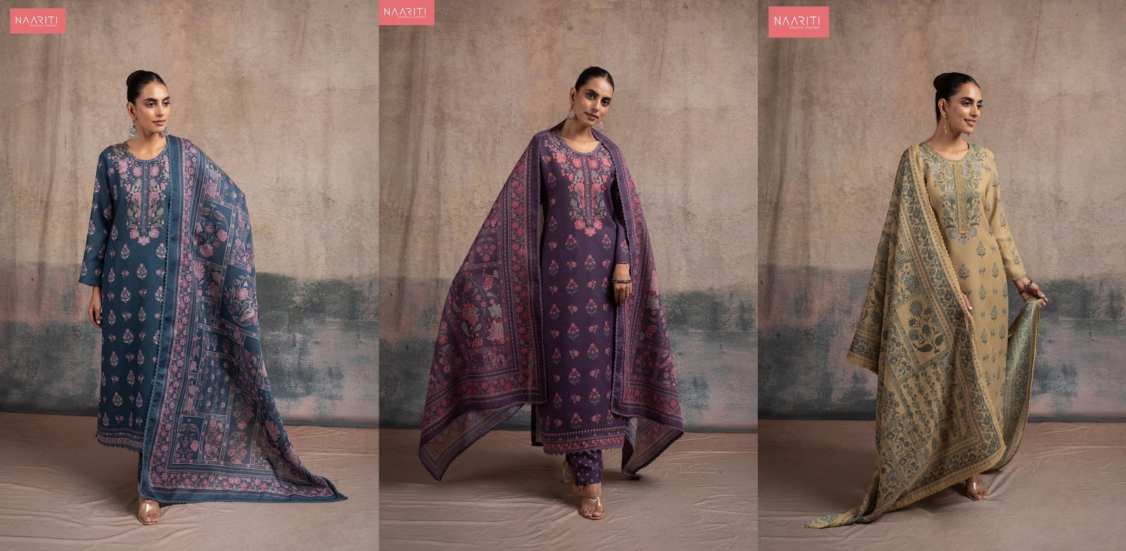 Sufiya Naariti Pashmina Suits Exporter Ahmedabad