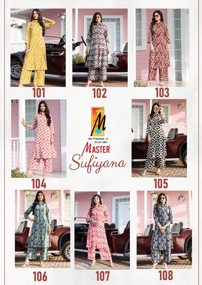 Sufiyana Master Rayon Co Ord Set Wholesaler Gujarat