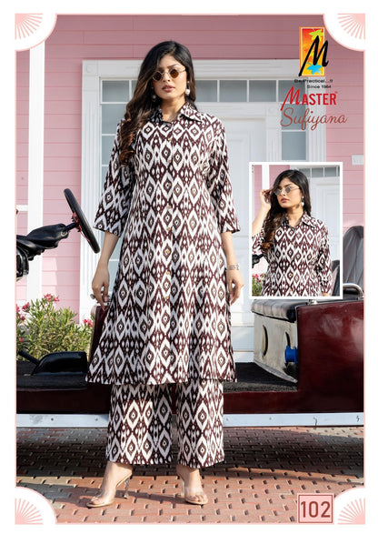 Sufiyana Master Rayon Co Ord Set Wholesaler Gujarat