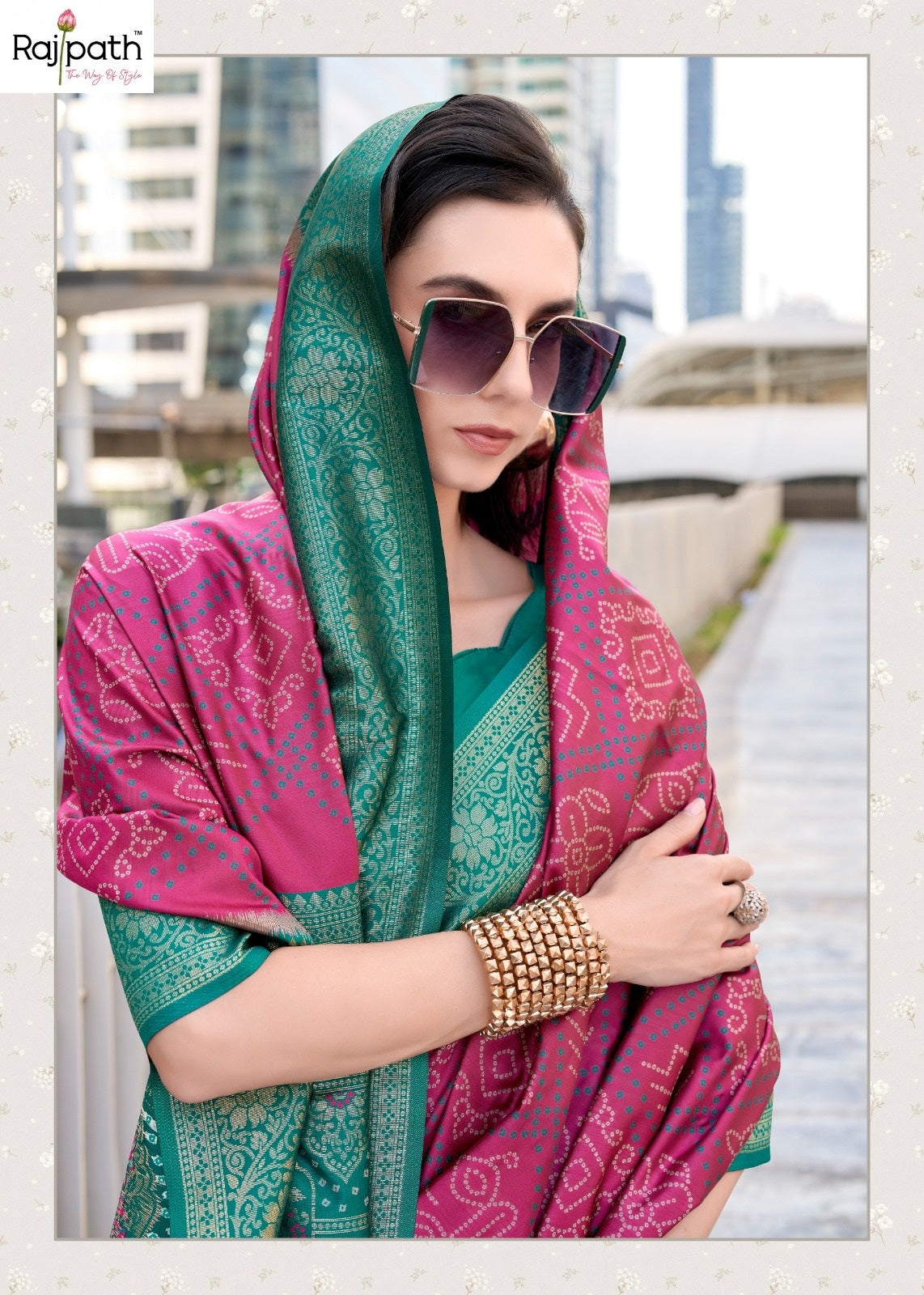Sugandh Silk Rajpath Sarees Manufacturer Ahmedabad