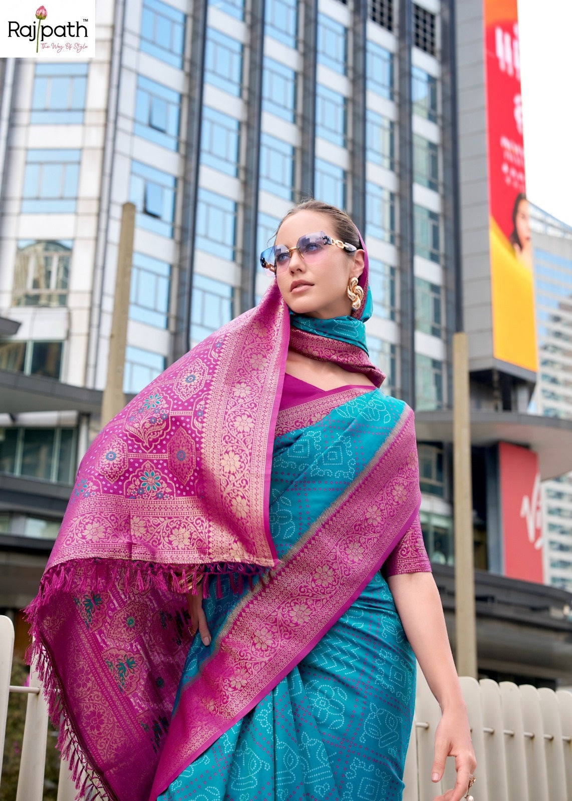 Sugandh Silk Rajpath Sarees Manufacturer Ahmedabad