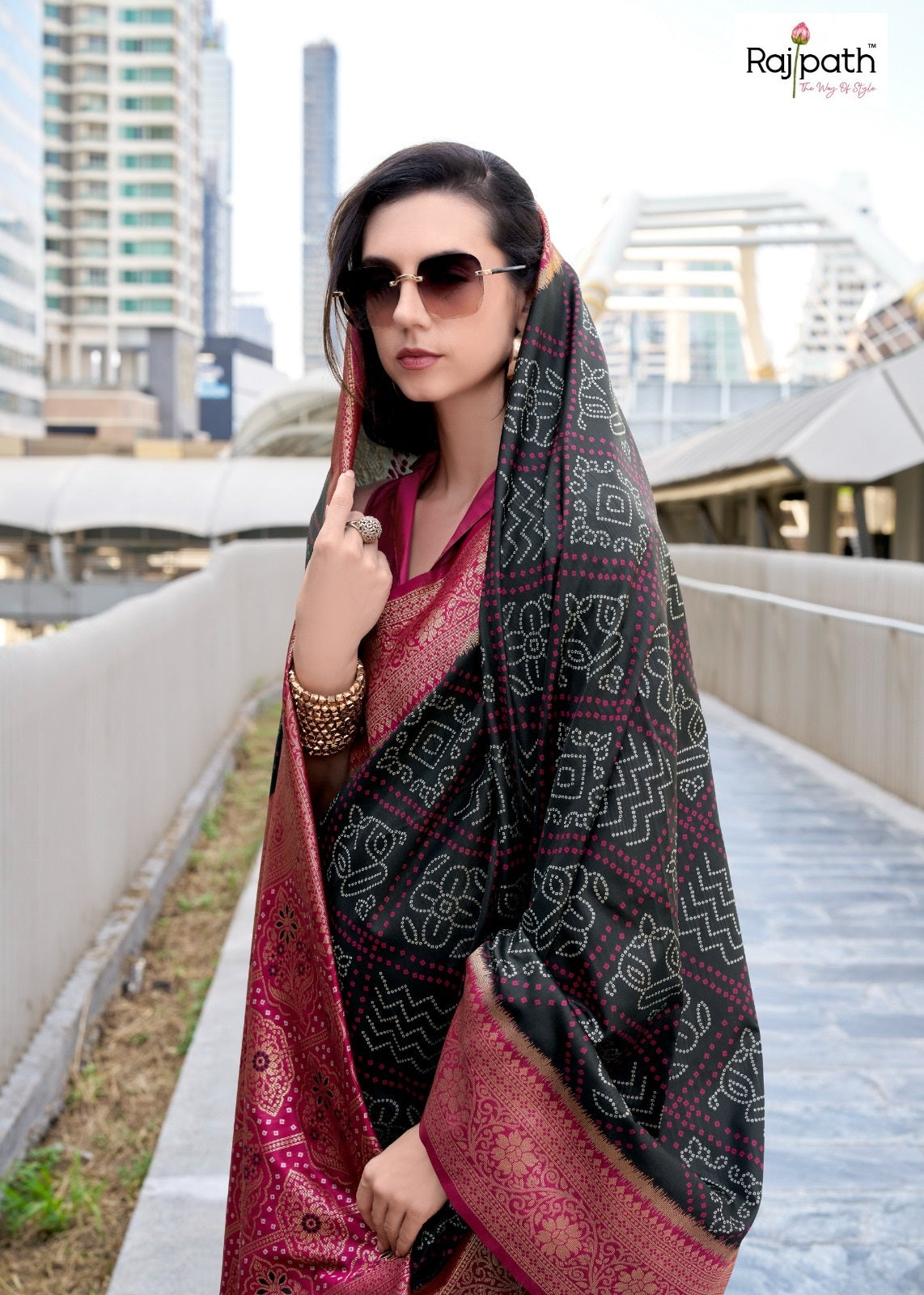 Sugandh Silk Rajpath Sarees Manufacturer Ahmedabad