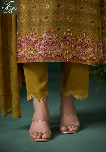 Sugandh Tm Bemberg Silk Plazzo Style Suits Manufacturer Ahmedabad