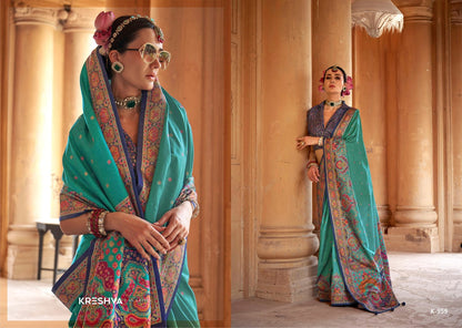 Sugandha 957-962 Kreshva Pv Silk Sarees Exporter