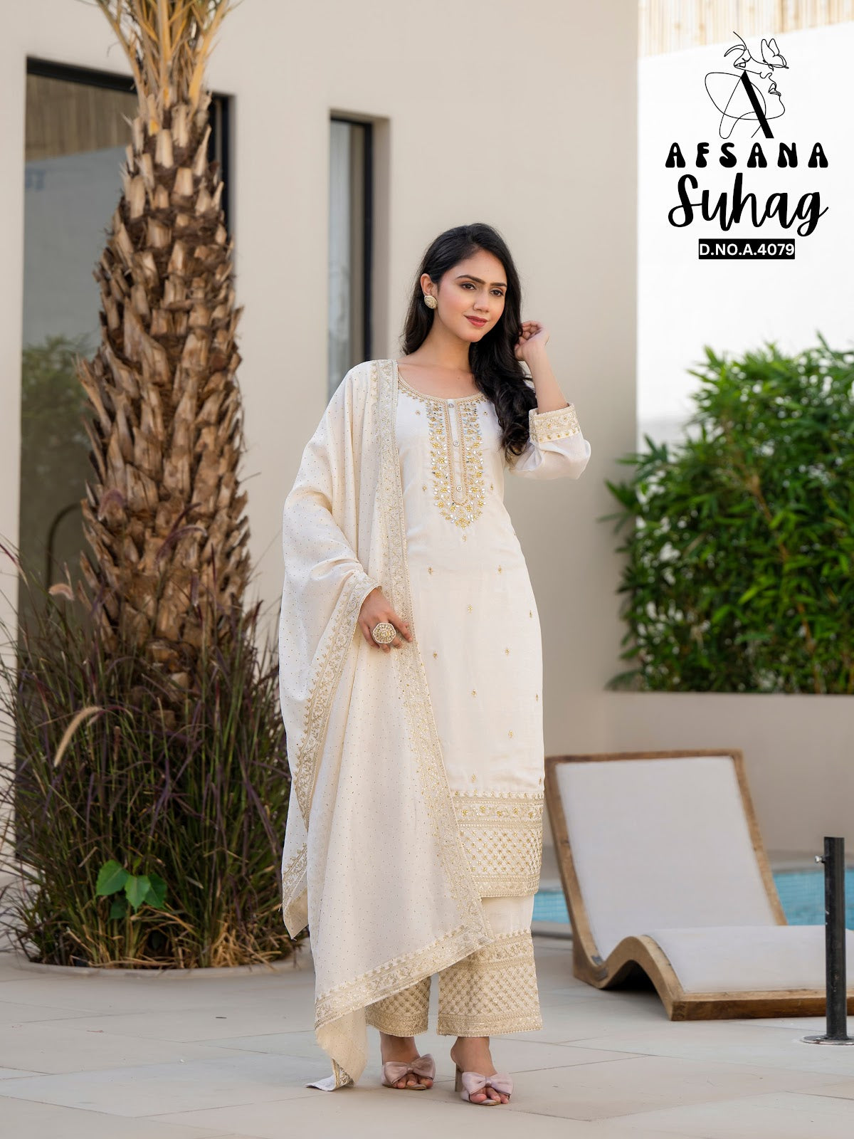 Suhag Afsana Vichitra Readymade Plazzo Style Suits Wholesaler Gujarat