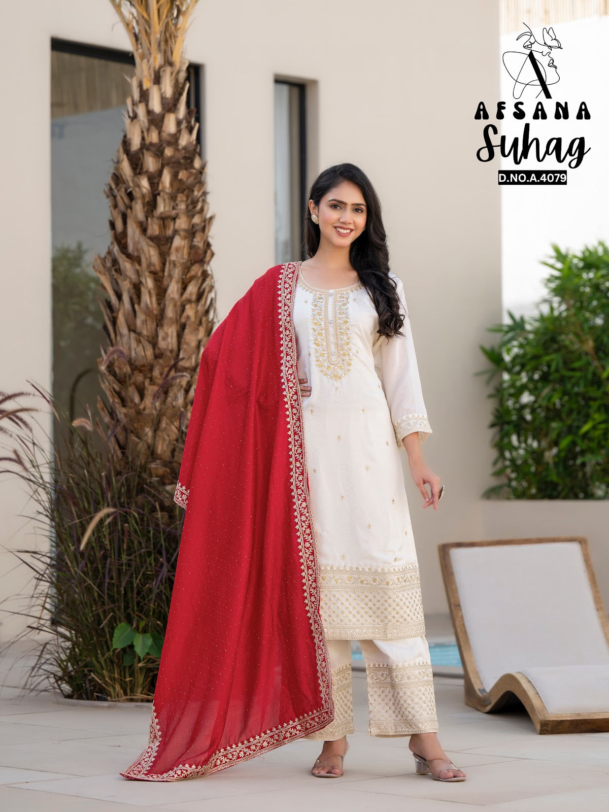 Suhag Afsana Vichitra Readymade Plazzo Style Suits Wholesaler Gujarat