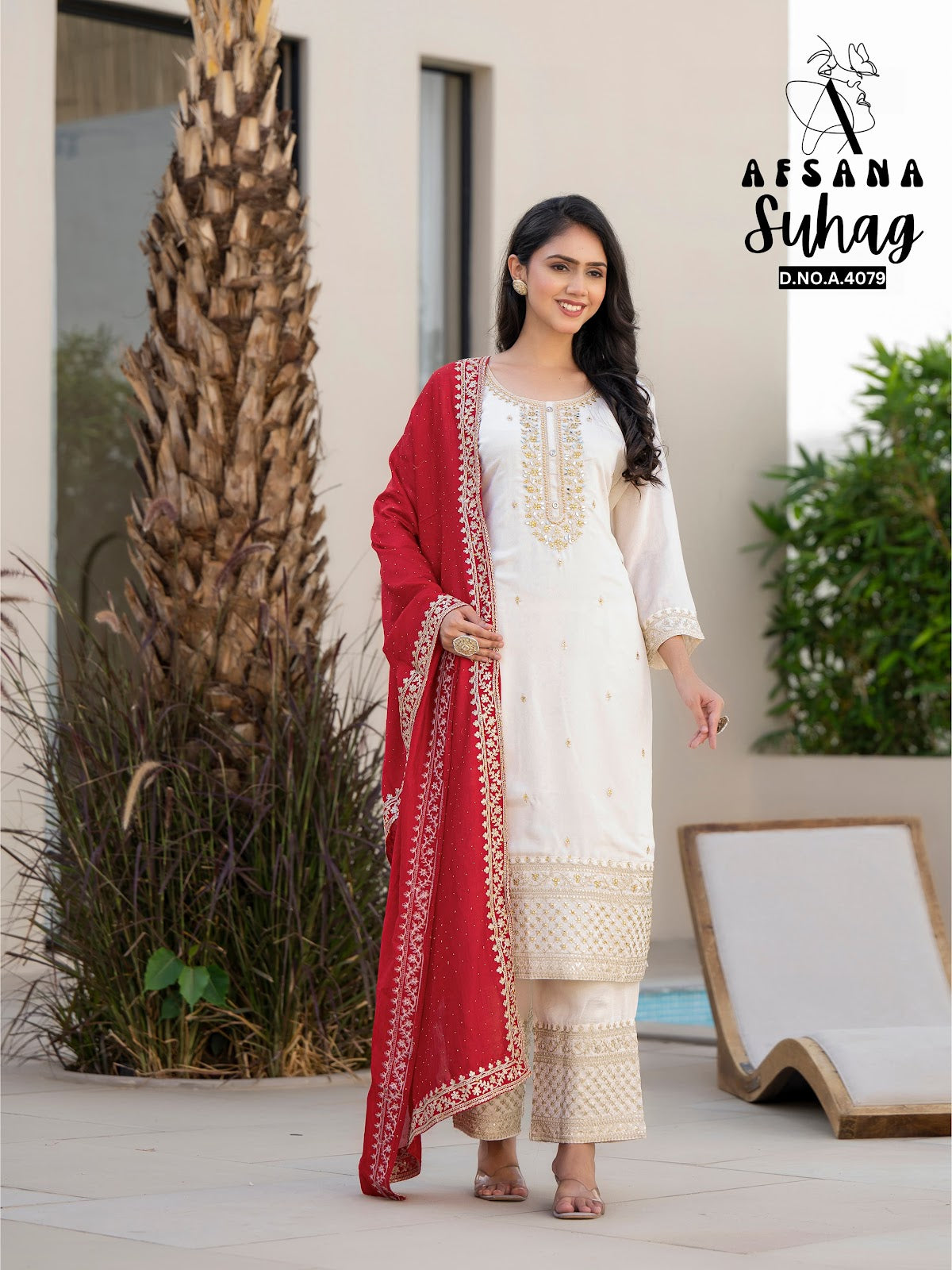 Suhag Afsana Vichitra Readymade Plazzo Style Suits Wholesaler Gujarat