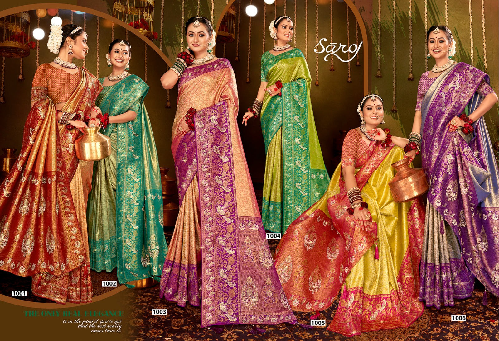 Suhagan Paithani Tissue Saroj Silk Sarees Wholesale Price