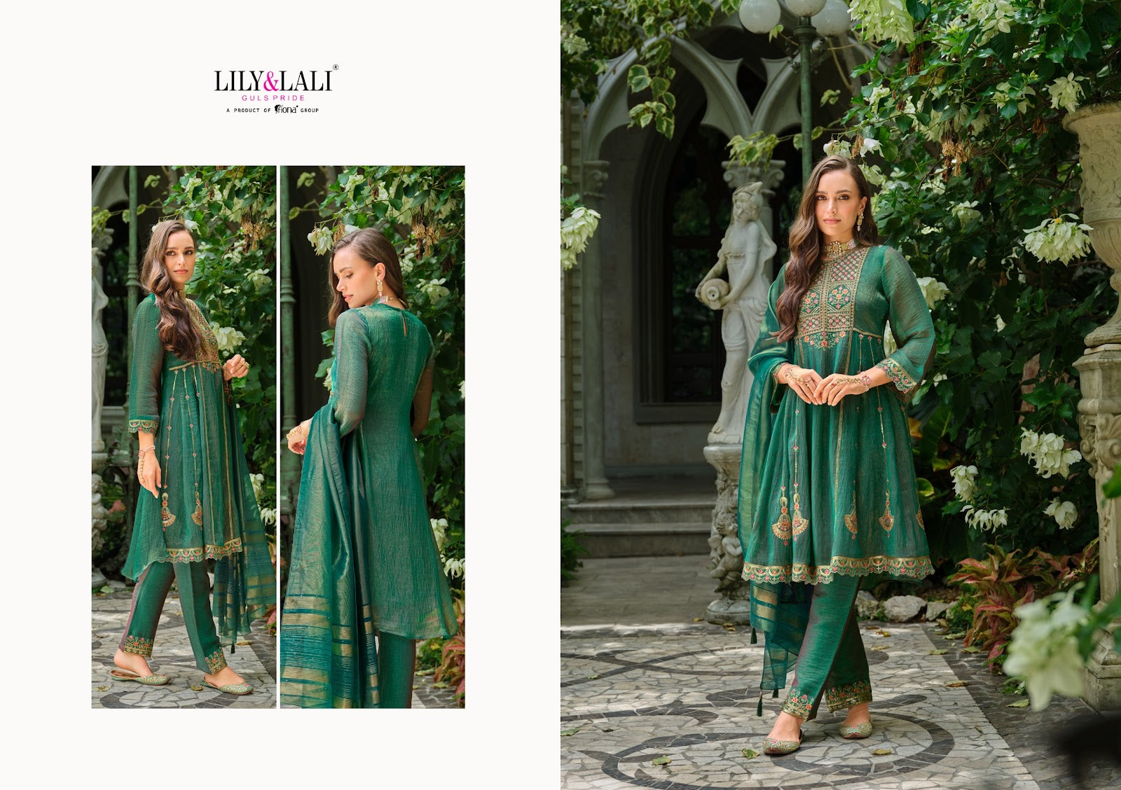 Suhana Lily Lali Simmer Readymade Anarkali Suits Wholesale
