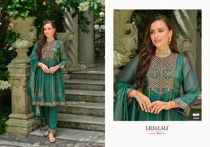 Suhana Lily Lali Simmer Readymade Anarkali Suits Wholesale