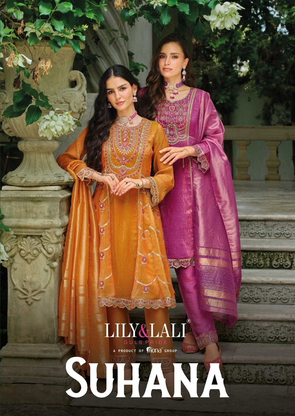 Suhana Lily Lali Simmer Readymade Anarkali Suits Wholesale