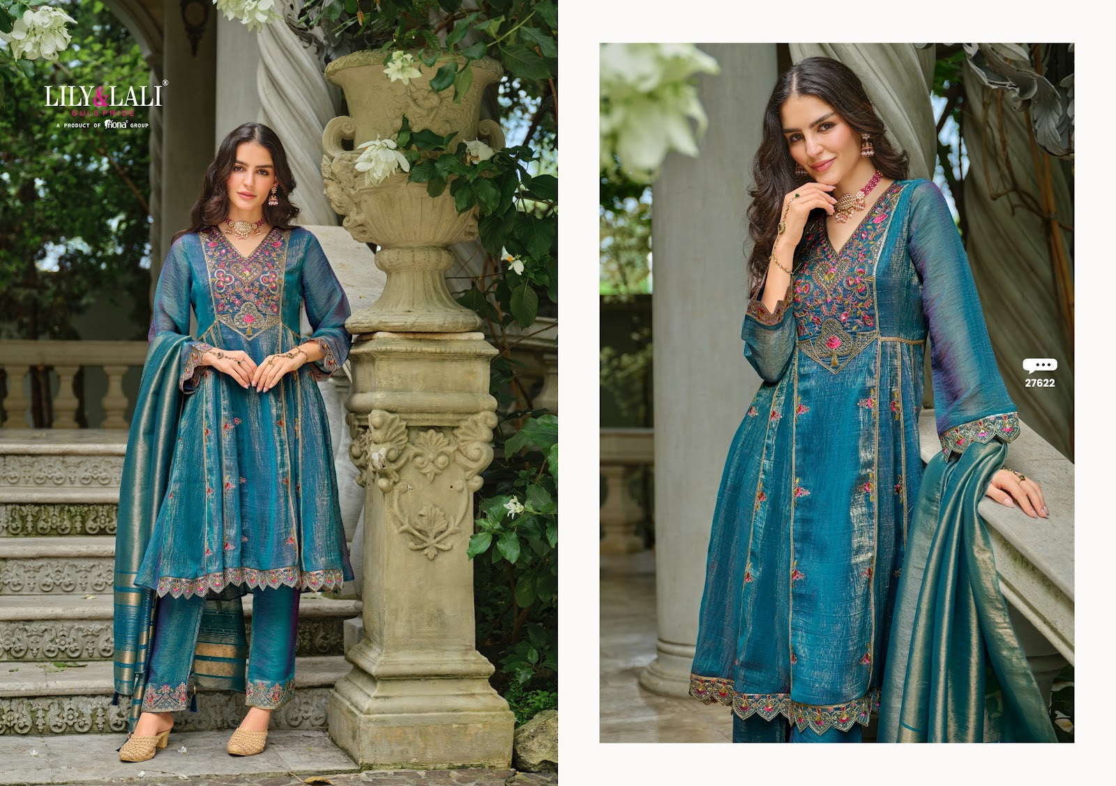 Suhana Lily Lali Simmer Readymade Anarkali Suits Wholesale