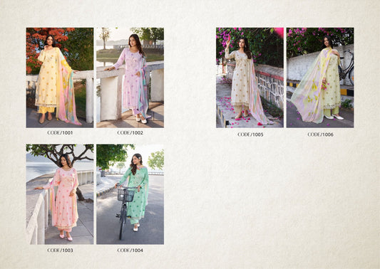 Suhana Safar Karachi Prints Pant Style Suits Exporter India