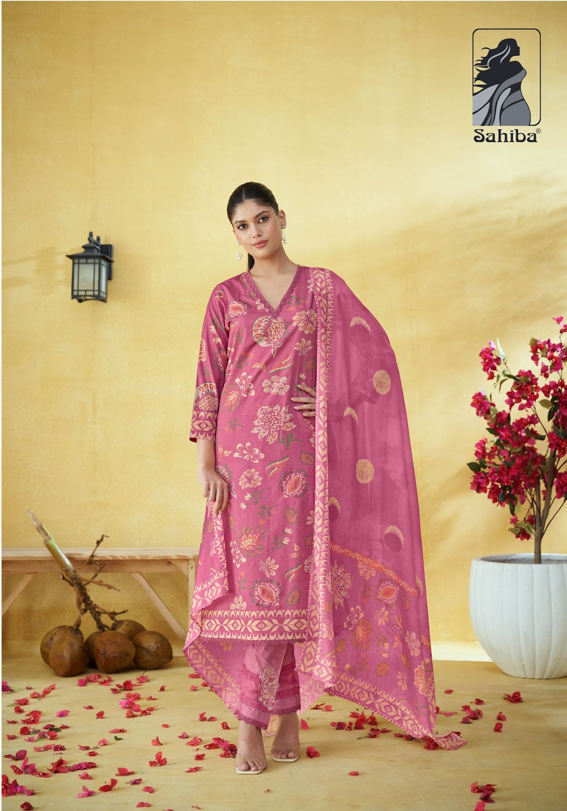 Suhana Safar Sahiba Cotton Pant Style Suits Exporter Ahmedabad