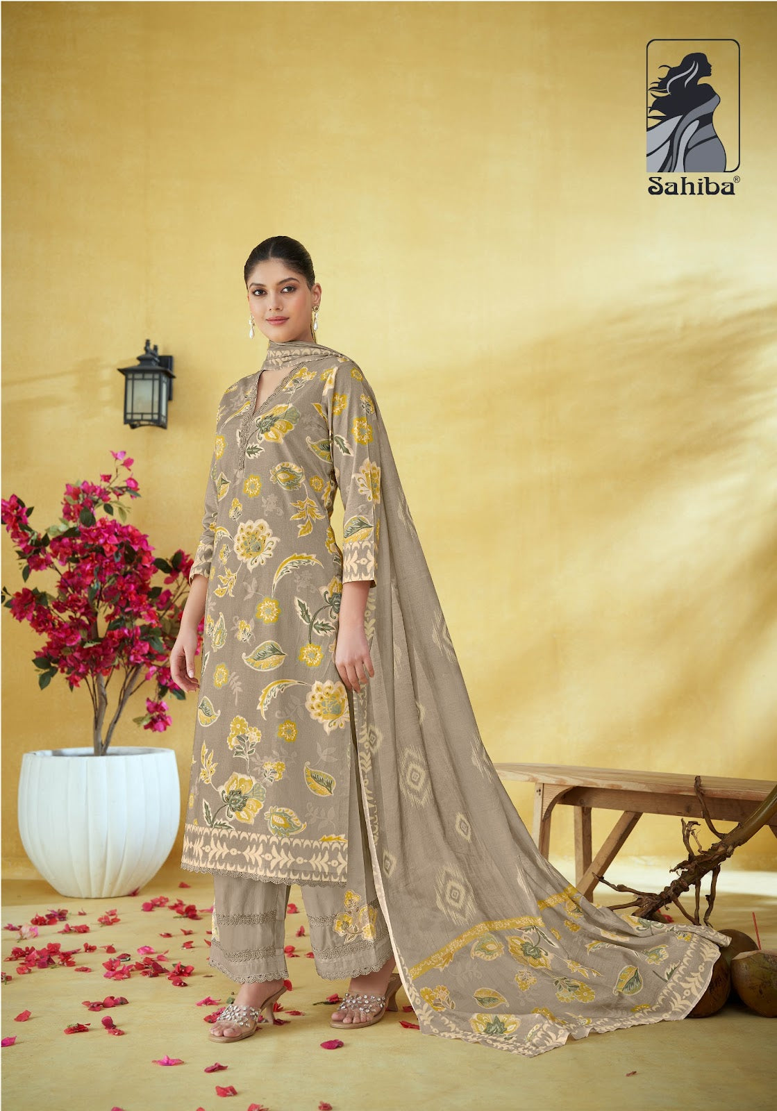 Suhana Safar Sahiba Cotton Pant Style Suits Exporter Ahmedabad