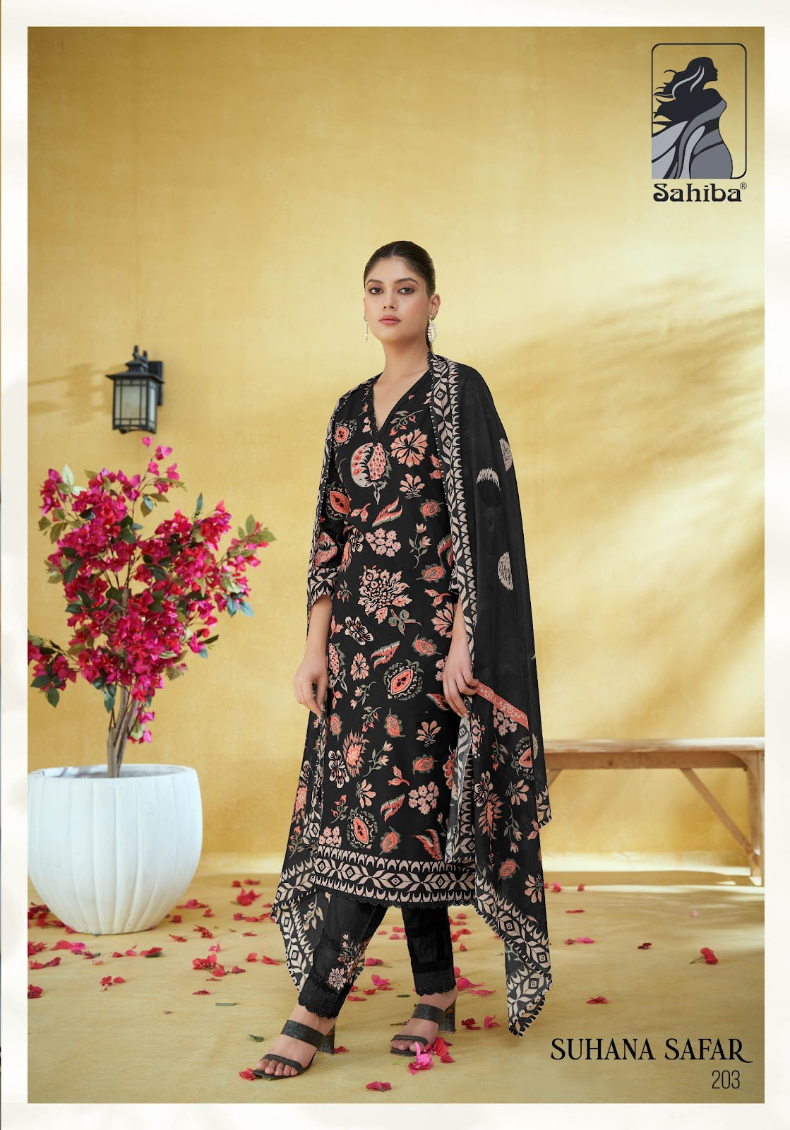 Suhana Safar Sahiba Cotton Pant Style Suits Exporter Ahmedabad