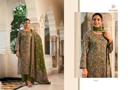 Suhana Safar Sunrise Jam Satin Pant Style Suits Manufacturer Ahmedabad
