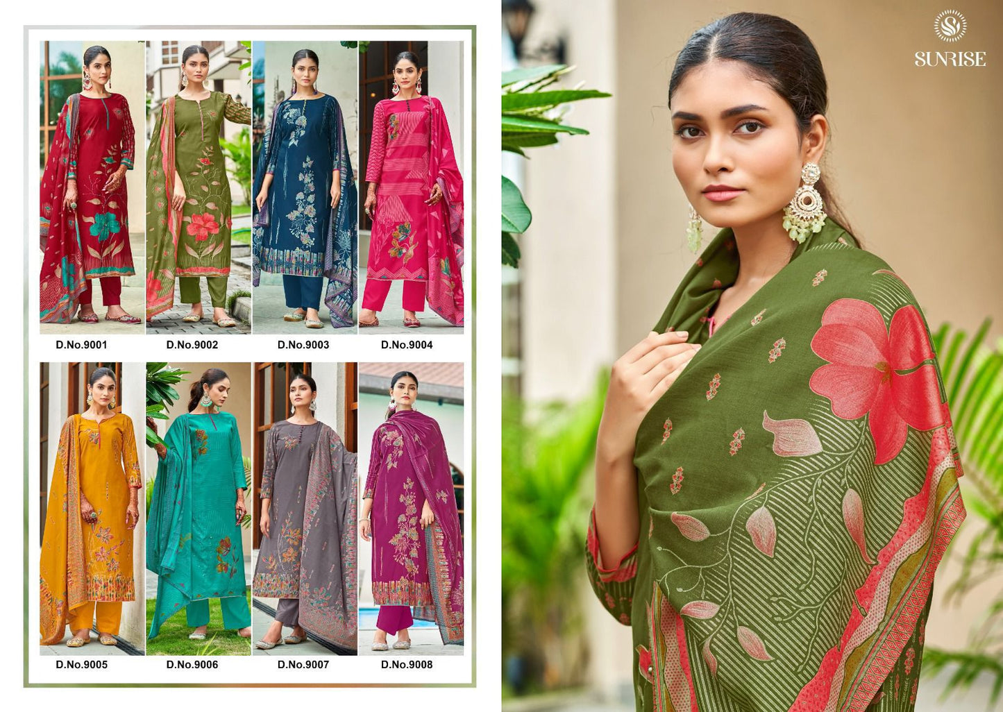 Suhana Silk Vol 9 Sunrise Modal Silk Plazzo Style Suits Manufacturer Gujarat