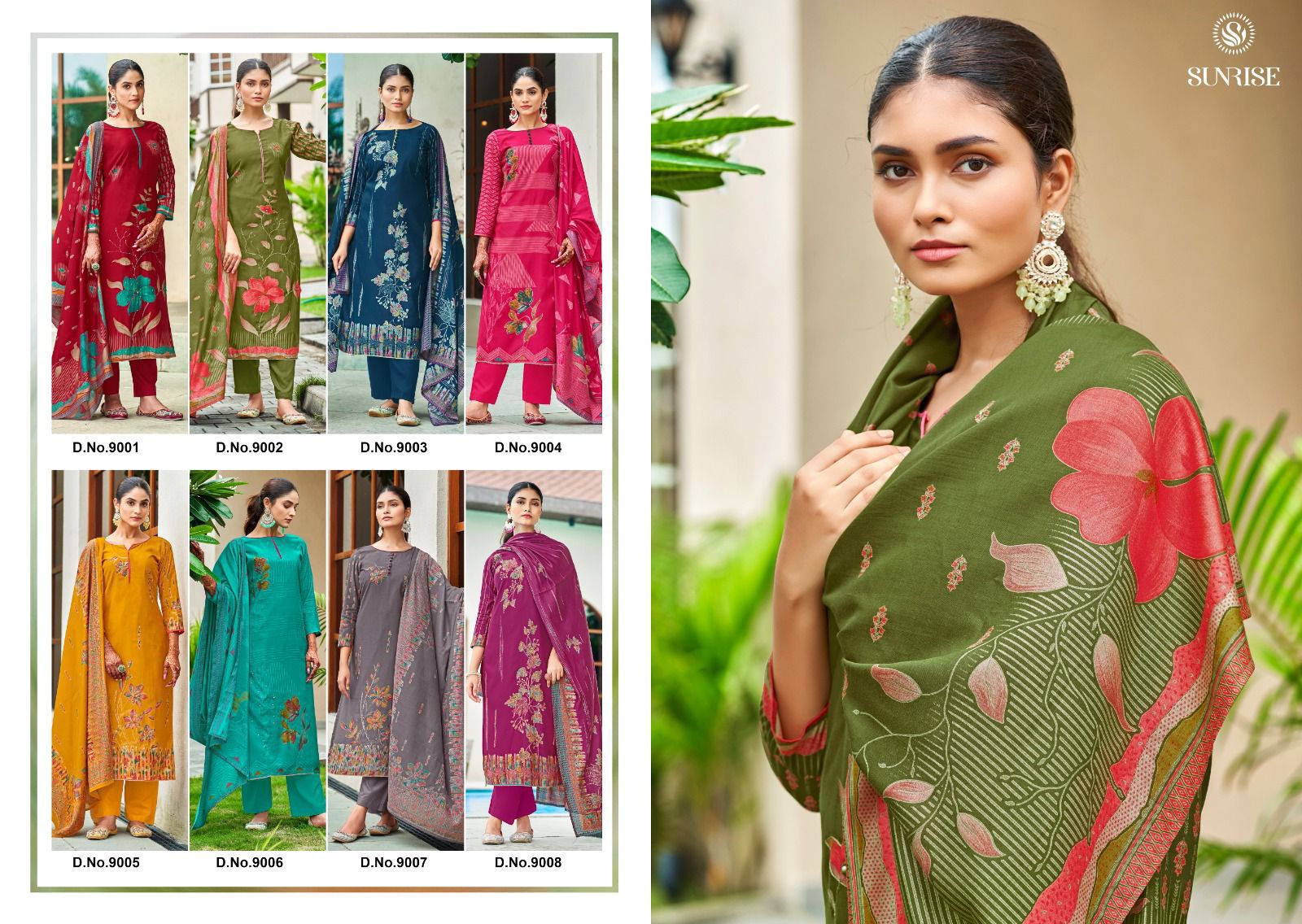 Suhana Silk Vol 9 Sunrise Modal Silk Plazzo Style Suits Manufacturer Gujarat