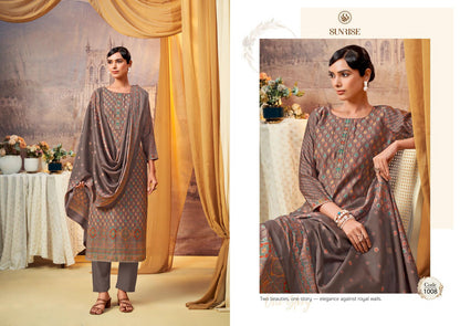 Suhana Sunrise Modal Silk Pant Style Suits Manufacturer