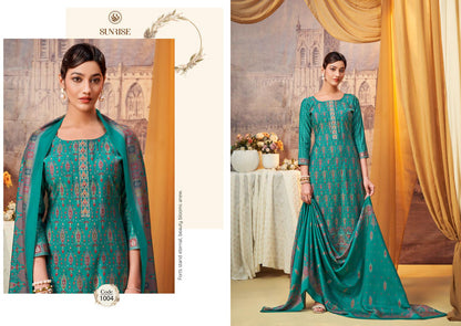 Suhana Sunrise Modal Silk Pant Style Suits Manufacturer
