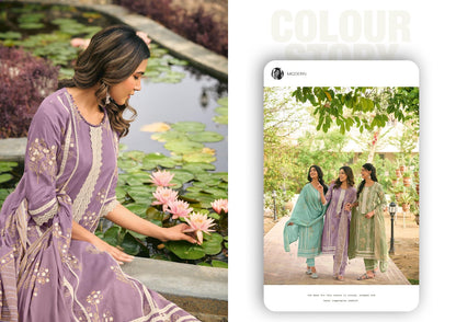 Suhane Pal Jay Vijay Organdy Pant Style Suits Wholesaler India