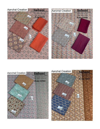 Suhani Aanchal Creation Cotton Salwar Suits Manufacturer