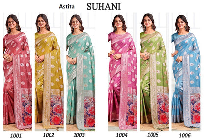 Suhani Astita Linen Cotton Sarees Supplier India