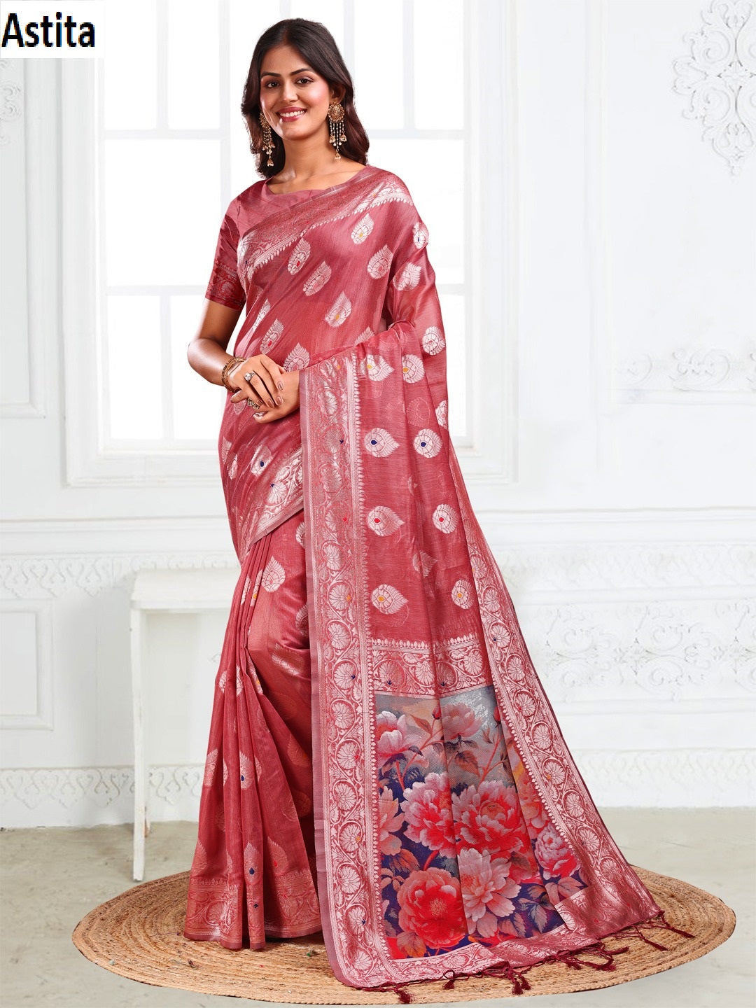 Suhani Astita Linen Cotton Sarees Supplier India