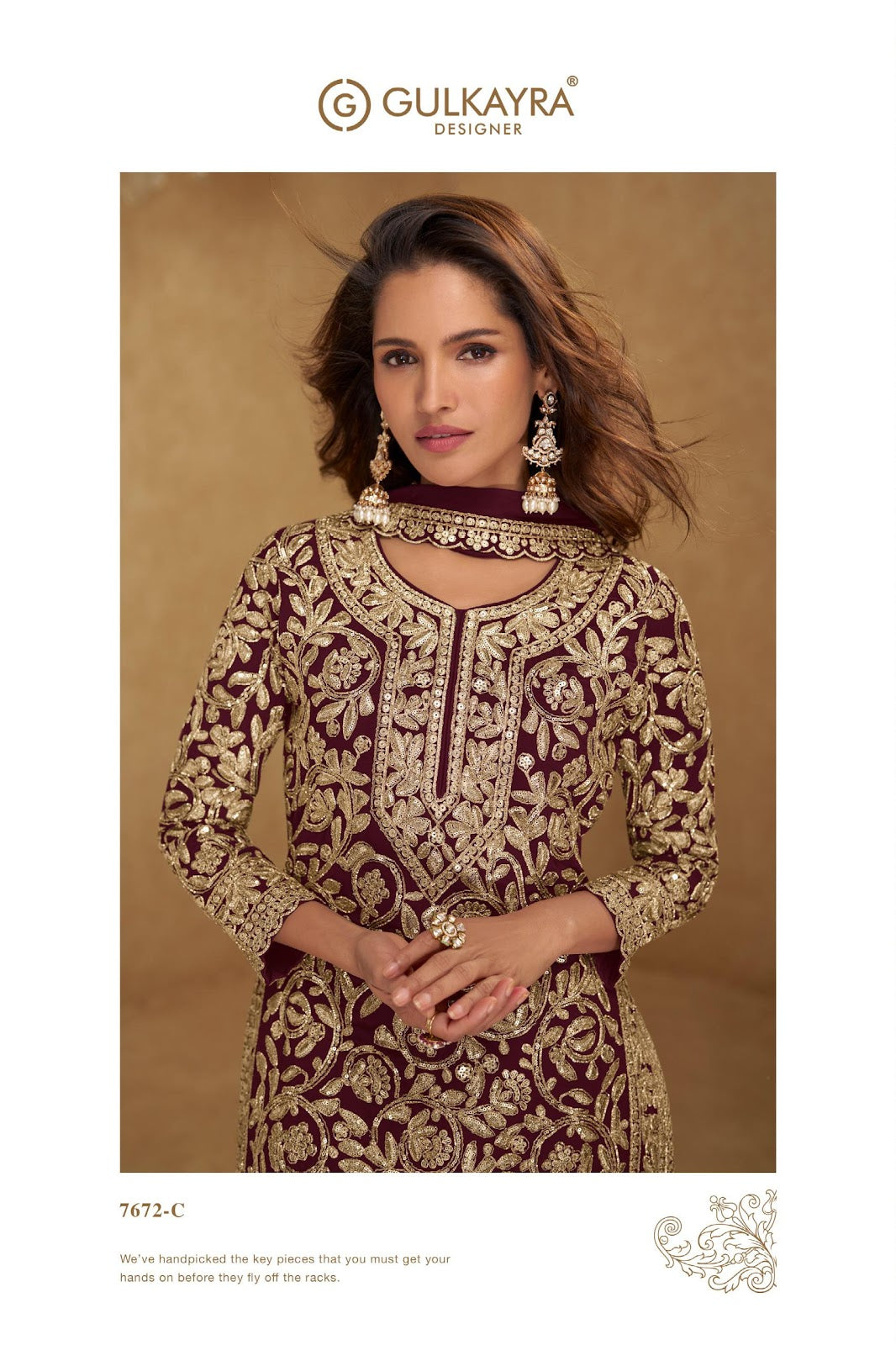 Suhani Gulkayra Designer Georgette Readymade Plazzo Style Suits Manufacturer Gujarat