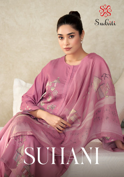 Suhani Sudriti Sahiba Pant Style Suits Wholesale Price