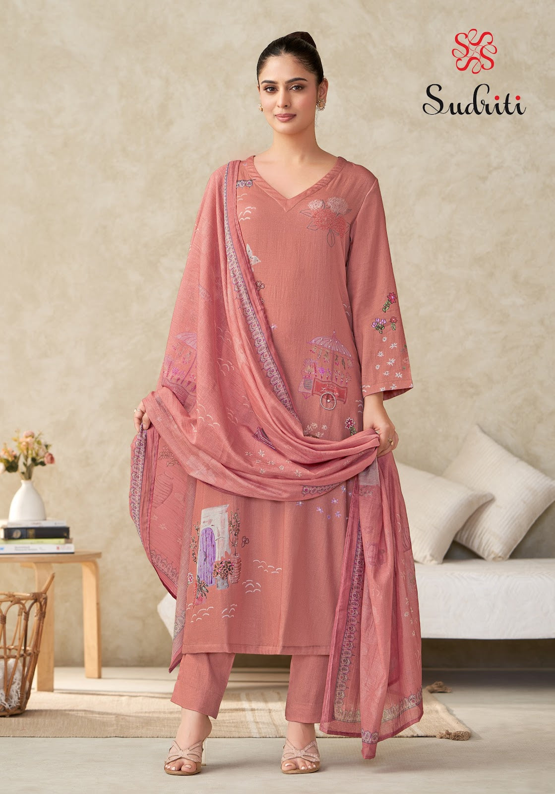 Suhani Sudriti Sahiba Pant Style Suits Wholesale Price