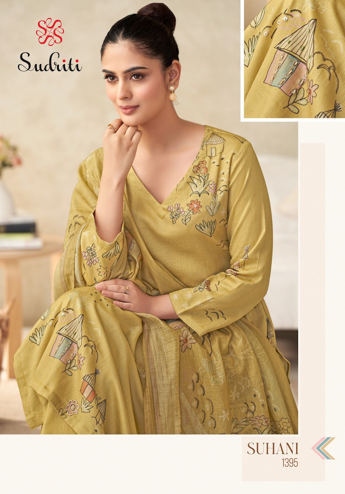 Suhani Sudriti Sahiba Pant Style Suits Wholesale Price